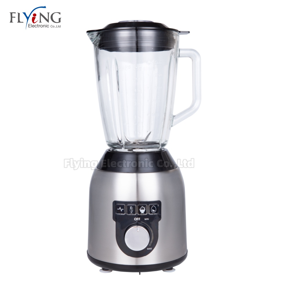 Electronic Stainless Steel Blender | 1200W 9525 Motor  | LED Display Panel