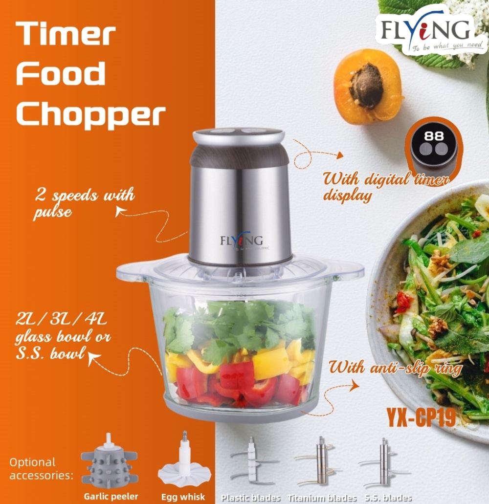 Versatile meat grinder for all your cooking needs